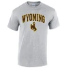 Wyoming Cowboys Traditional Tee – Grey/Brown/Gold
