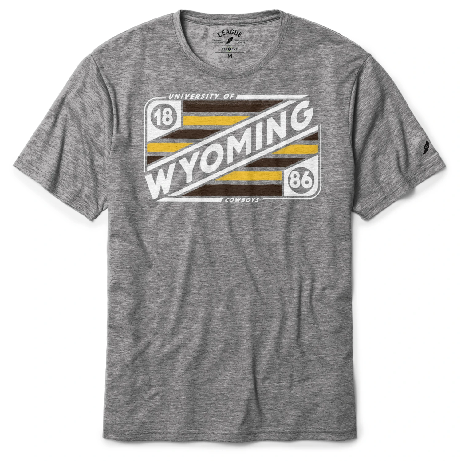 Wyoming Cowboys Reclaim S/S Tee – Graphite