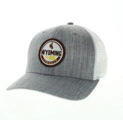 Wyoming Cowboys Mid Pro Trucker Hat – Grey/White