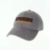Wyoming Cowgirls Basketball Relaxed Twill Adjustable Hat – Dark Grey