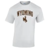 Wyoming Cowboys Traditional Distressed Tee – White