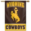 Wyoming Cowboys Vertical Flag – Brown/Gold