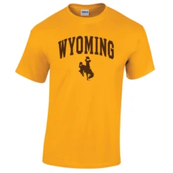 Wyoming Cowboys Traditional Tee – Gold