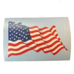 American Flag 4×6 Decal