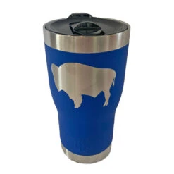 Wyoming State Flag 20oz 2in1 Insulated Tumbler – Blue