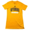 Adidas Wyoming Cowboys Women’s Creator S/S Tee – Gold