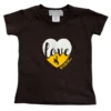 Wyoming Cowboys Love Wyoming Toddler S/S Tee- Brown
