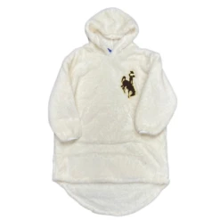 Wyoming Cowboys Comfy Youth Fleece Pullover – Putty
