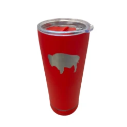 Wyoming Buffalo Speaker Tumbler – Red