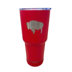 Wyoming Buffalo 28 Oz. Speaker Tumbler – Red