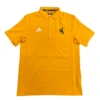 Adidas Wyoming Cowboys Coaches Polo – Gold