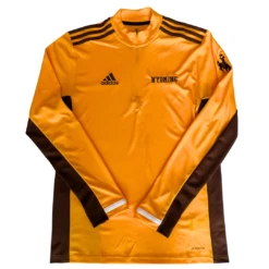 Adidas Wyoming Cowboys Performance 1/4 Zip – Gold/Brown