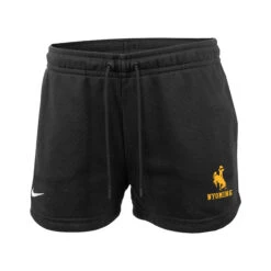 Nike Wyoming Cowboys Women’s French Terry Short – Black