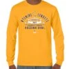 2022 Wyoming Cowboys Barstool Sports Arizona Bowl L/S Tee – Gold