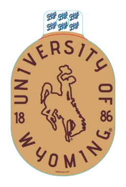 Wyoming Cowboys Ludicrous Decal – Tan