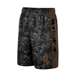 Wyoming Cowboys Youth Gust Shorts – Black Camo