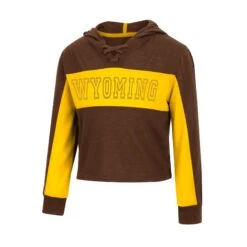 Wyoming Cowboys Toddler Did Not Hood – Brown/Gold