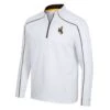 Wyoming Cowboys 1/4 Zip Windshirt – White