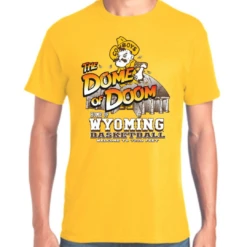 Wyoming Basketball “Dome Of Doom” S/S Tee – Gold