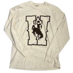 Wyoming Cowboys Comfort Colors W L/S Tee – Ivory