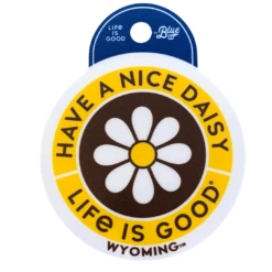 Wyoming Cowboys Daisy Life Decal
