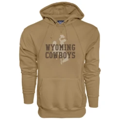 Wyoming Cowboys Sanded Hood – Russett