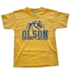 Wyoming Cowgirls Tommi Olson #24 Youth Tee – Gold