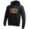Wyoming Cowboys Youth Powerblend Hood – Black