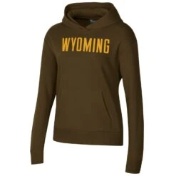 UA Wyoming Cowboys Women’s Hood – Brown