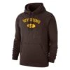 Nike Wyoming Cowboys Club Fleece Hood – Brown