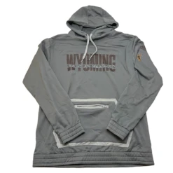 Adidas Wyoming Cowboys Team Hood – Grey